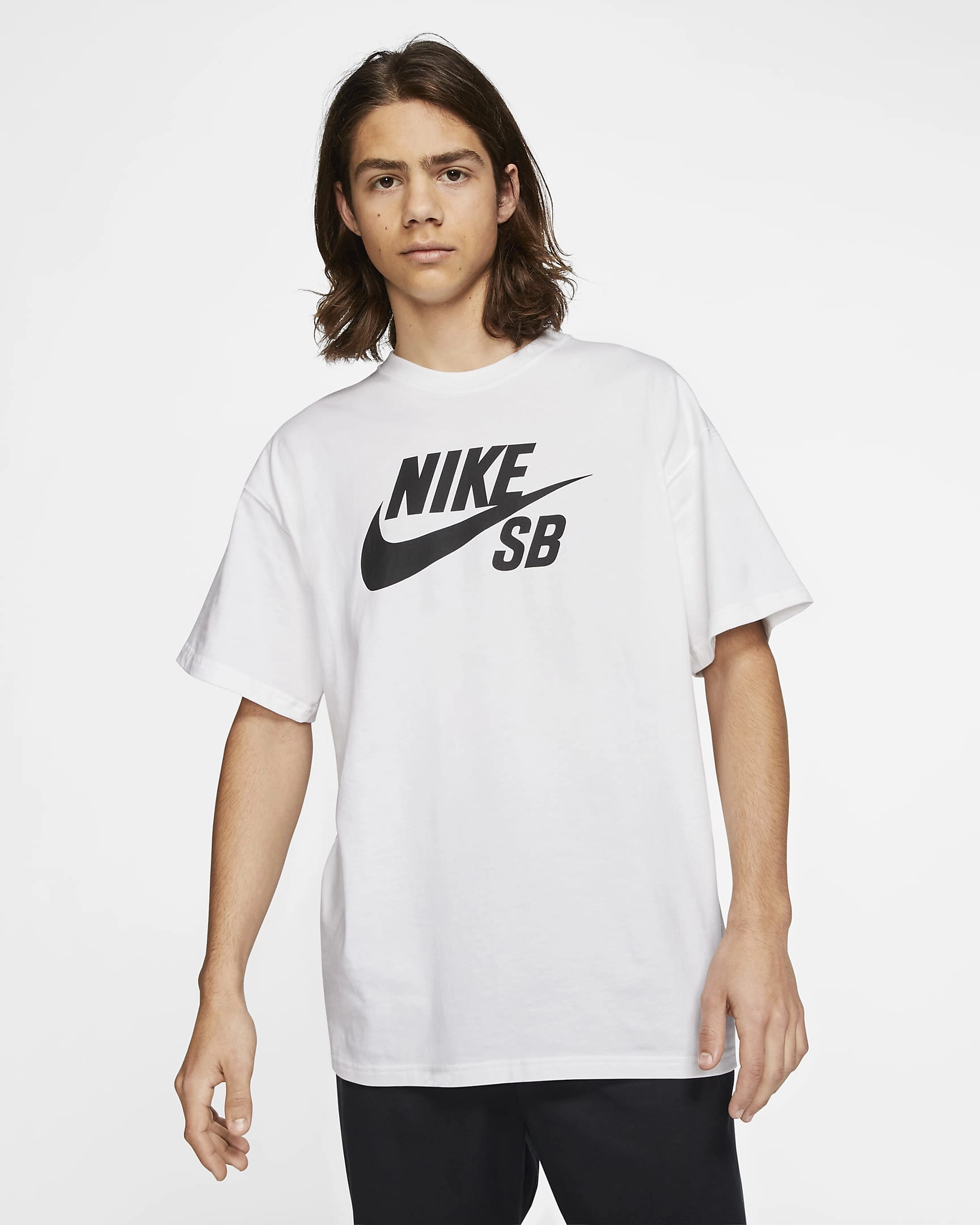 Nike SB Logo Skate T-skjorte – Ditt nye rullende lerret for uanstrengt stil og komfort.